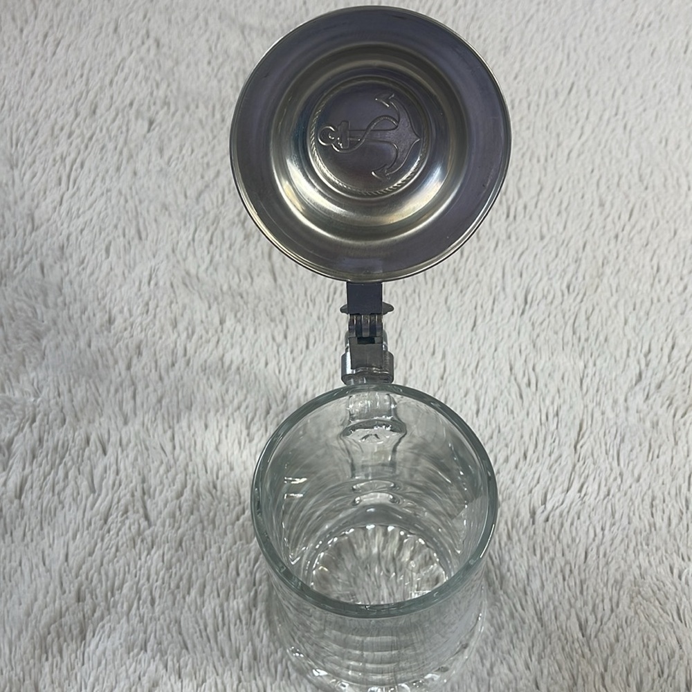 Vintage 1980's W Germany Old Spice
Columbia 1901 Etched Sailboat Beer Mug/Stein - Picture 5 of 9